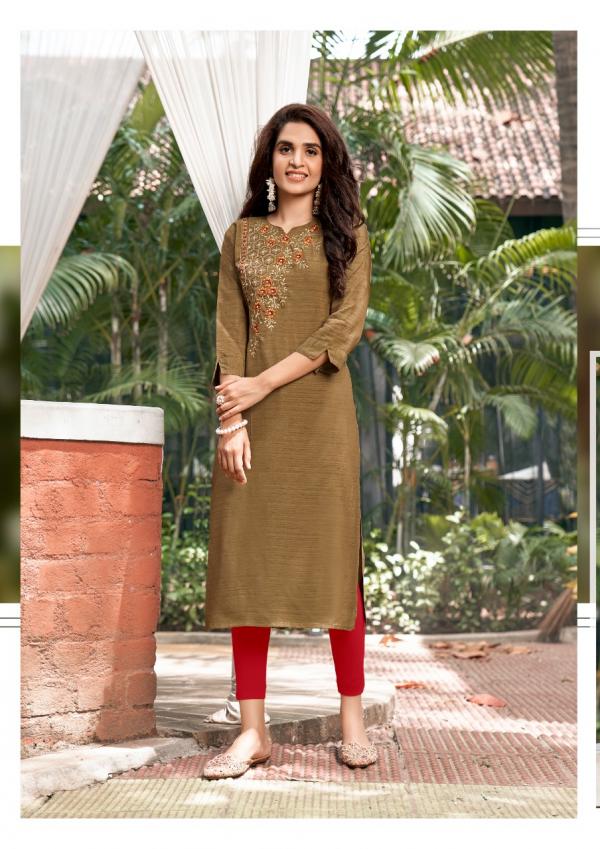 Colourpix Rose Berry Vol 1 Lining Rayon Designer Kurti Collection